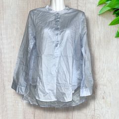 2306　H&M エイチアンドエム　シャツ　ブラウス　ヘンリーネック　レディース　【M】