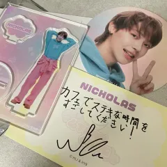 &TEAM(エンティーム) カフェー ニコラス アクリルスタンド アクスタ コースター ポストカード セット (未使用)