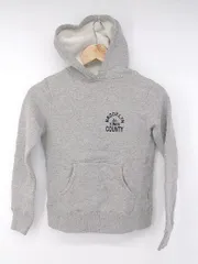 ◇ green label relaxing UNITED ARROWS 裏起毛 長袖 プルオーバー パーカー グレー レディース P  【1307150008689】