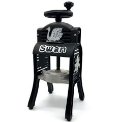 池永鉄工　Swan　かき氷機　手動式氷削機　ブラックスワン　製氷カップ付