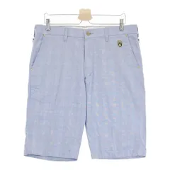 サイズ：XL EDWIN GOLF エドウィンゴルフ  ハーフパンツ チェック柄 ブルー系 [240101499241] ゴルフウェア メンズ ストスト