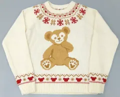 【中古】衣類 ダッフィー セーター ベージュ Lサイズ 「Duffy and Friends-ダッフィー＆フレンズ-」 東京ディズニーシー限定