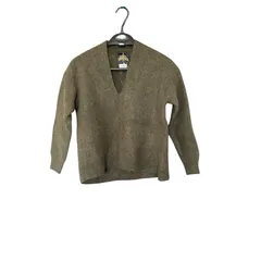 Z1567【理由あり】HAMILTON AMBSWOOL  Vネック セーター ハミルトン ニット サイズONE トップス