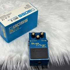 BOSS Blues D BD-2 2008年台湾 青色LED換装 BOSS (ボス) オーバードライブ BluesDriver BD-2 台湾製 動作