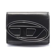 ディーゼル DIESEL 三つ折り財布 1dr Tri Fold Coin Xs Ii X09887PR818T8013 ブラック レザー 三つ折り財布 レディース 新品のサムネイル