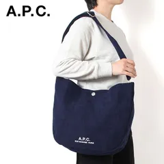 25AWモデル アーペーセー A.P.C. レディース JOURNAL コーデュロイ ミディアムバッグ【IAK DARK NAVY】 M61939 PSALI IAK/【2025-26AW】l-bag