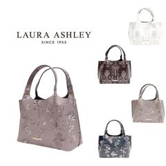 Laura Ashley ローラアシュレイ 総柄 合皮 トートバッグ ILPC-01 華やか 花柄 エレガント トート ハンドバッグ 手持ち ひじ掛け