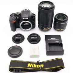 【シャッター回数：2011回】Nikon デジタル一眼レフカメラ D3500 ダブルズームキット D3500WZ　#250315_2025057