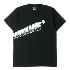 美品 A BATHING APE ア ベイシング エイプ Tシャツ サイズ:L 00s グラデーションロゴ クルーネック 半袖 Tシャツ ブラック 黒 00年代 トップス カットソー【メンズ】のサムネイル