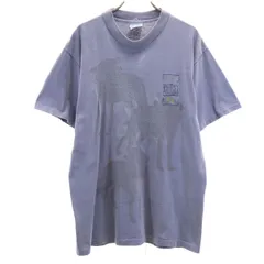 CYRK 90s USA製 オールド ワーナー 半袖 Tシャツ M パープル系 シングルステッチ メンズ 古着