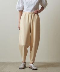 美品 Steven Alan スティーブンアラン BOUCLE EASY PANTS イージーパンツ ボトムス カーブパンツ ウエストゴム 8214-222-0614 黄 日本製 サイズS レディース 夏 ゴーゴー古着マルイ草加店1227