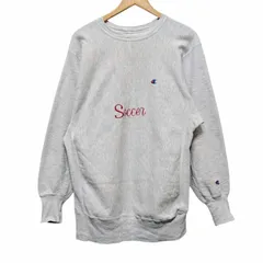 22 90s OLD Champion オールド チャンピオン REVERSE WEAVE リバースウィーブ スウェットシャツ トレーナー グレー サイズ XL 古着