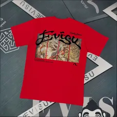 【今日特価】Evisu 2025 プリント T シャツ
