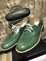 EARLE アール 70'S Classic Moccasin ER3102 サイズ40 グリーン FK