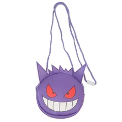 【メール便】ポケットモンスター ポシェット ダイカットネックポーチ ゲンガー ポケモン 小物入れ キャラクター グッズ 