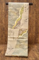 【新品・未使用品】河瀬満織物　逸品洒落袋帯