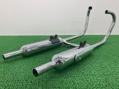 W800 純正加工マフラー KHI K690 左右セット ジャンク品 補修用