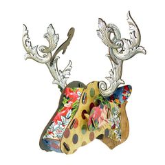 鹿のオブジェ 鹿のオブジェ Mサイズ Zwickypedia - メルカリ