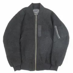 インターナショナルギャラリービームス INTERNATIONAL GALLERY BEAMS レトロパイル MA-1 ボアフリース フライトジャケット ブルゾン 中綿 キルティング裏地 アウター M 黒 ブラック/メンズ