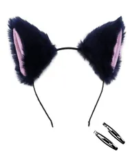 【在庫セール】富士達 猫耳 カチューシャ 猫 コスプレ 猫 カチューシャ 2WAY KDG148DBL-PNK