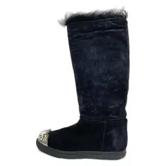 定価18万円♡希少miumiuミュウミュウ♥クリスタル♡ムートンスエードブーツ 定価18万円♡希少miumiuミュウミュウ♥クリスタル♡ムートンスエード