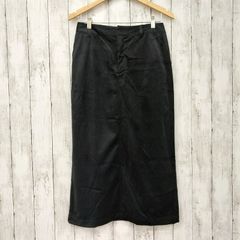【 for/c 】フォーシー コーデュロイナロースカート ブラック L