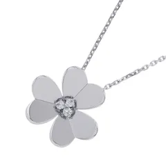 ヴァンクリーフ&アーペル ネックレス フリヴォル ペンダント ラージモデル ダイヤモンド 3P 計0.16ct K18WGホワイトゴールド VCARD25300のサムネイル