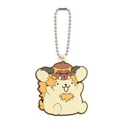 【中古】キーホルダー 激昂したラージャン×ポムポムプリン 「モンスターハンター×サンリオキャラクターズ カプセルラバーマスコット」