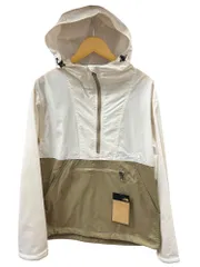 THE NORTH FACE (ザノースフェイス) Compact Anorak コンパクトアノラック ウインドブレイカー NP22333 M WC ホワイトデューン×クラシックカーキ メンズ/027