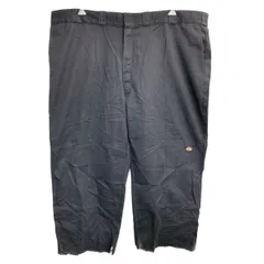 Dickies ワークパンツ W48 ディッキーズ ダブルニー ルーズフィット ビッグサイズ ブラック 古着卸 アメリカ仕入 2503-73