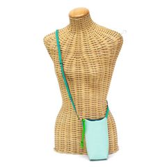 ロエベ LOEWE ゲート ポケット ソフトカーフスキン (レザー) アナグラム C661T14X02 スマホショルダー クロスボディ 斜め掛け 肩掛け ショルダーバッグ ポシェット ミニバッグ レディース ミント (ライトグリーン) / ブライトラベンダー (パープル) 中古 may15002 ロエベ LOEWE ゲート ポケット ソフトカーフスキン (レザー