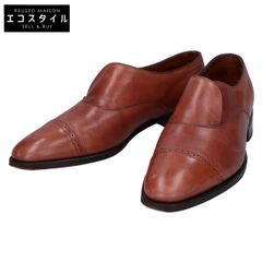 JOHN LOBB ジョンロブ 116904 PRESTIGEライン PHILIP2フィリップ2 ストレートチップ レザーローファー/ 6E