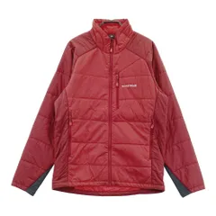 極美品 モンベル サーマラップ ジャケット サイズL レッド モンベル】U.L.サーマラップ ジャケット Men's ワインレッド M