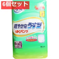 リフレ はくパンツ 軽やかなうす型 LLサイズ 18枚 6個セット まとめ売り