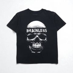 EMINEM エミネム BRAINLESS ヒップホップ Tシャツ L ブラック コットン スカル メキシコ製