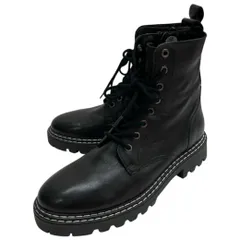 EVOL イーボル 本革ダブルステッチレースアップブーツ レザーブーツ レディース 冬 ゴーゴー古着久喜倉庫店 No.29