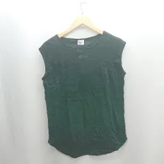 ◇ ⊂◎●未使用●Φ nano universe ナノ ユニバース タンクトップ サイズF ブラック レディース E  【1502060046008】