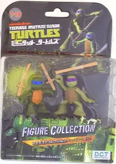ドリームズカムトゥルー フィギュアコレクション ミュータントタートルズ 修行中! レオナルド&ドナテロ T19