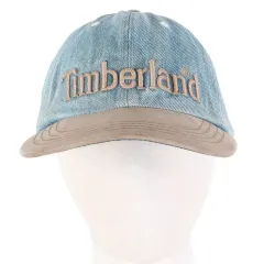 ティンバーランド TIMBERLAND ツートン デニム キャップ 帽子 / k435