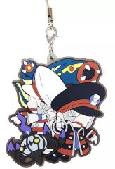 つ*ん様 ポケモン ノボリ クダリ ラバーストラップ キーホルダー