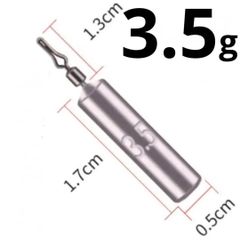 ダウンショット ワーム シンカー 3.5g 5個 セット オモリ