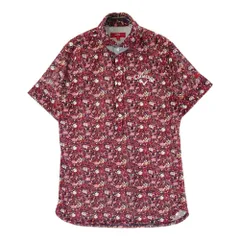 サイズ：M CALLAWAY キャロウェイ  半袖ポロシャツ 総柄 レッド系 [240101440197] ゴルフウェア メンズ ストスト