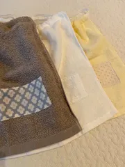 （首ゴムタイプ）選べる3枚セット　おりこうエプロン　タオルエプロン