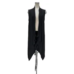 【未使用品】Ann Demeulemeester ホワイト ロングベスト ジレ 2025年最新】Ann Demeulemeester レディース ベスト・ジレ