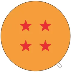 【中古】クッション・本体 四星球クッション 「ドラゴンボールDAIMA」