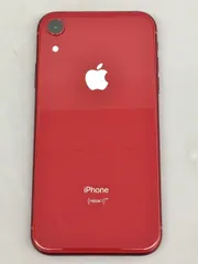 スマホ iphone XR A2106 レッド MT062J/A バッテリー最大容量：82% 6.1インチ アップル apple SIMロックあり ストレージ64GB 2510LT132
