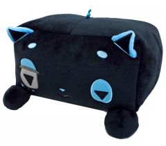 非売品・未開封】デリ丸BIG黒。 ぬいぐるみ 三菱自動車80周年記念
