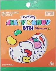 【中古】シール・ステッカー RJ(ジン) 2021モバイルデコステッカー(JELLY CANDY) 「BT21」