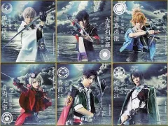 【中古】紙製品 全6種セット ミニ色紙 「DMMスクラッチ! ミュージカル『刀剣乱舞』 ～静かの海のパライソ～」 E賞