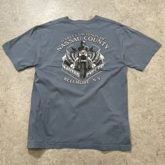 ハーレーダビッドソン 半袖Tシャツ ブルーグレー XL【ST160】